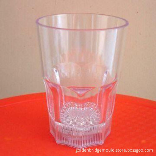 Transparent Cup Mold with High-polish, Made of PC Material and Customers' Designs Welcomed